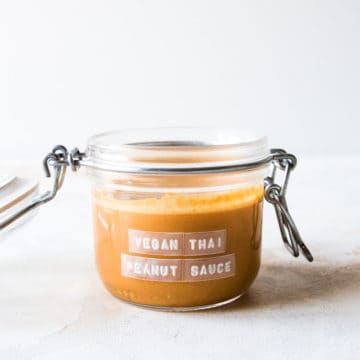 Thai peanut butter sauce