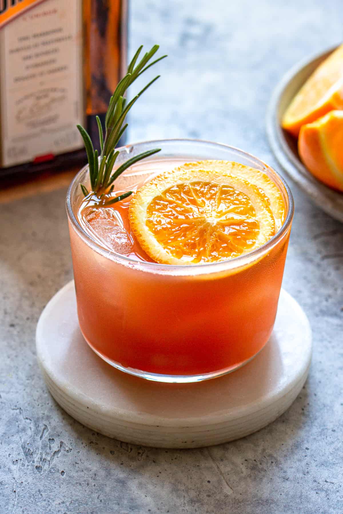 Refreshing Orange Cocktail Juice