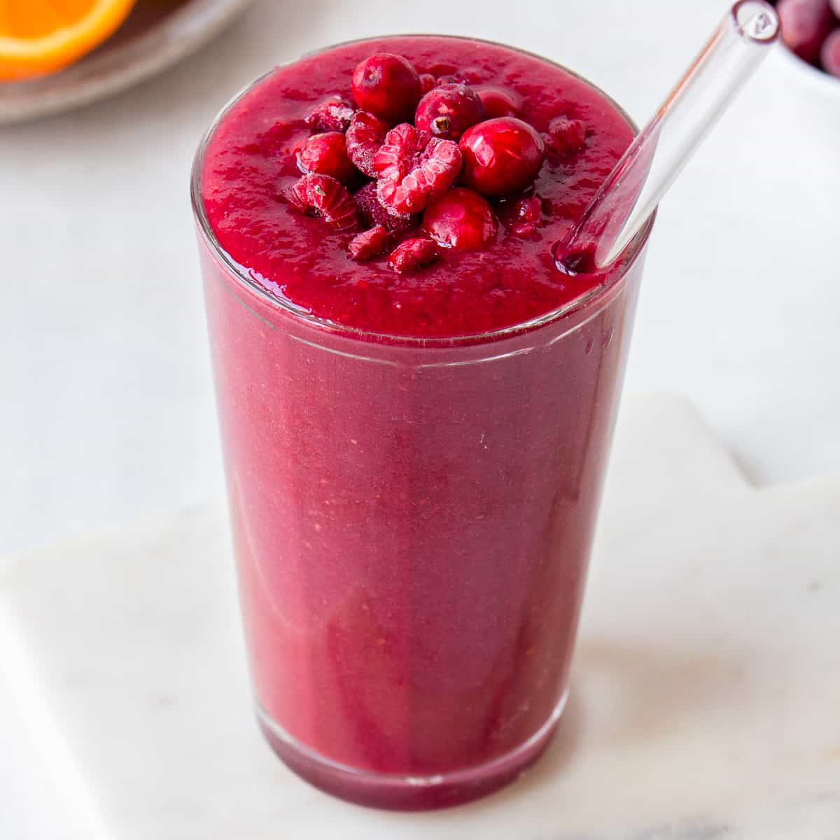 Cranberry Juice Smoothie - Cooking With Elo