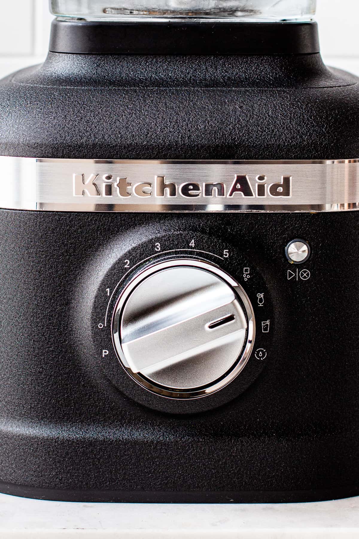 KitchenAid K400 Matte Black Blender + Reviews, Crate & Barrel