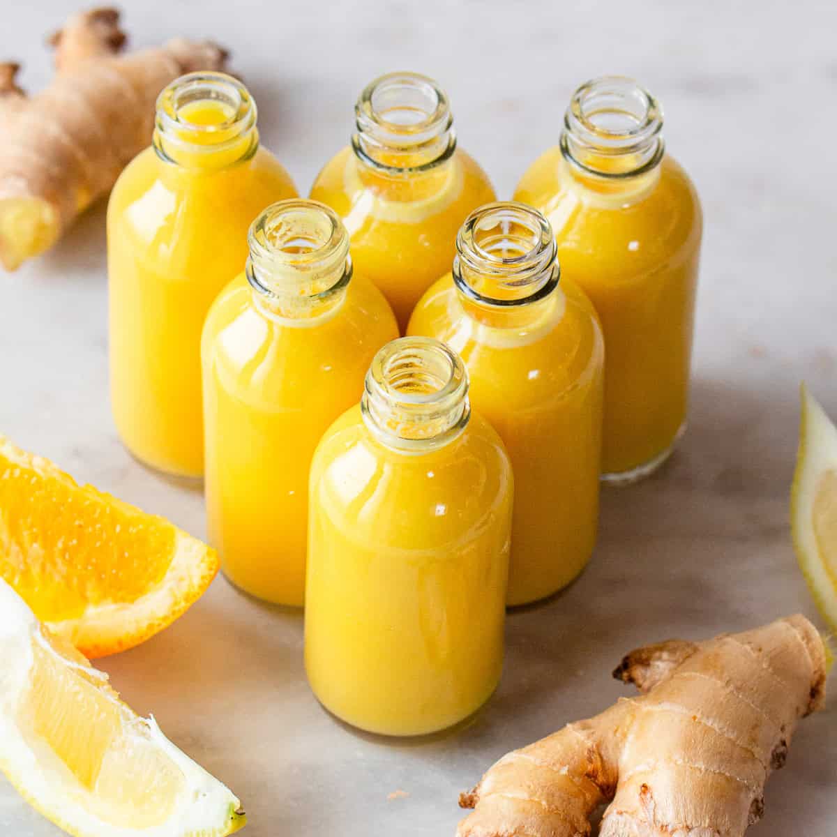 Fiery Ginger Shots Juicer Recipe